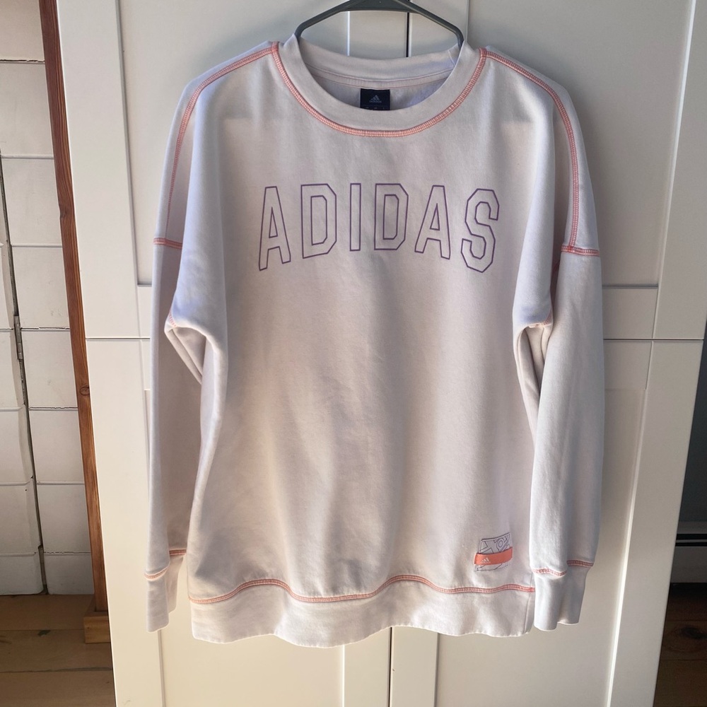 Adidas Women’s Boyfriend Oversized Crewneck Sweatshirt
